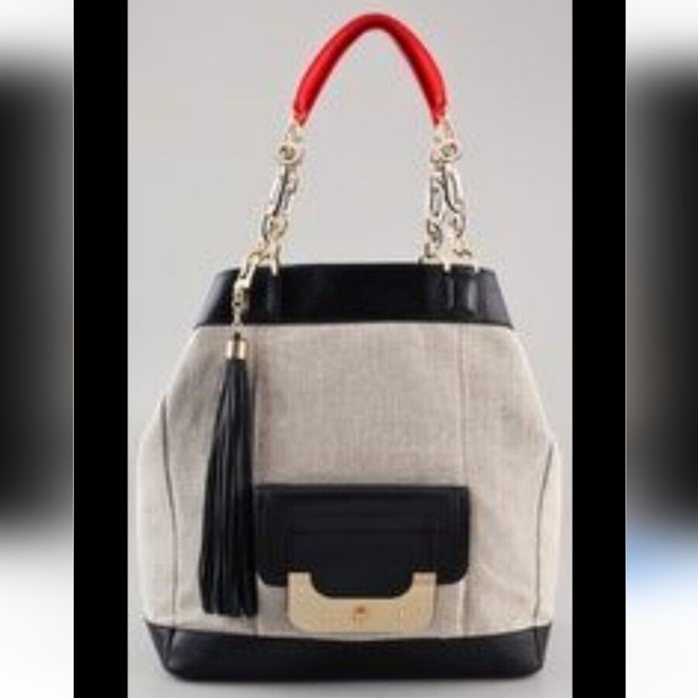 DVF Harper Buckle Handbag